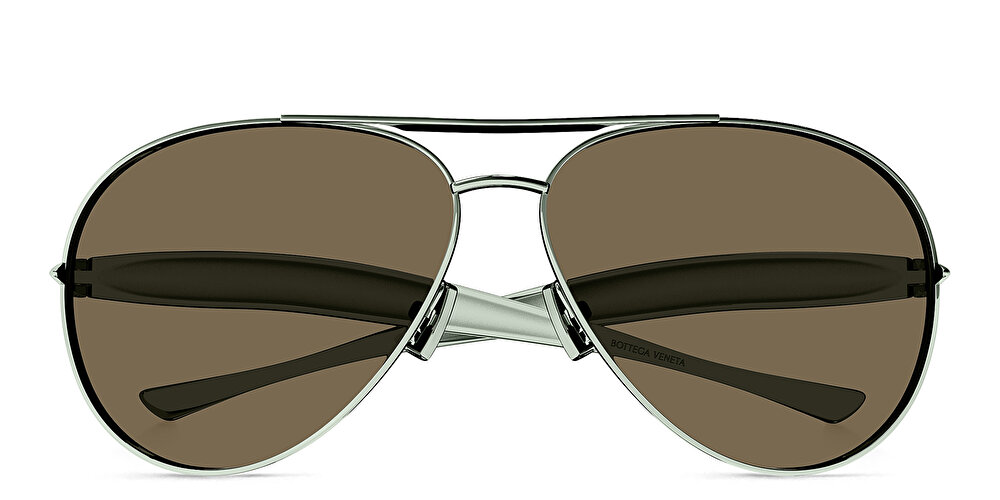 BOTTEGA VENETA Sardine Unisex Aviator Sunglasses
