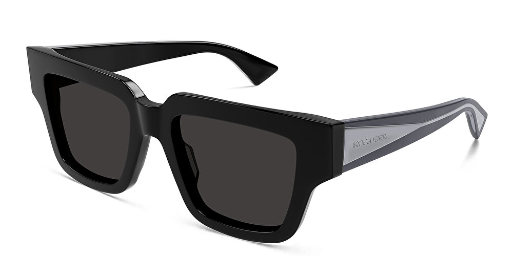 بوتيغا فينيتا نظارات شمسية مربّعة بالشعار المثلّث حيادي اللون