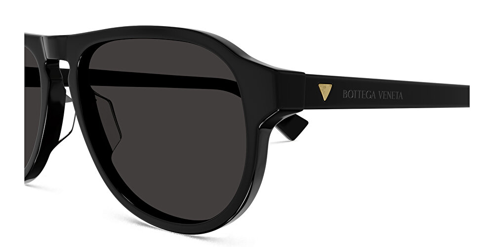 بوتيغا فينيتا نظارات شمسية طراز أفياتور بالشعار المثلّث