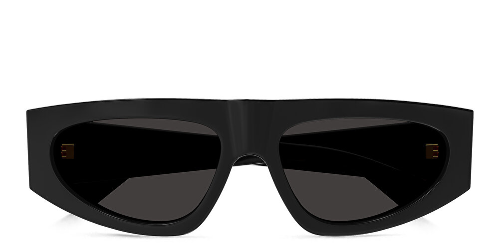 بوتيغا فينيتا نظارات شمسية غير منتظمة بالشعار المثلّث حيادي اللون