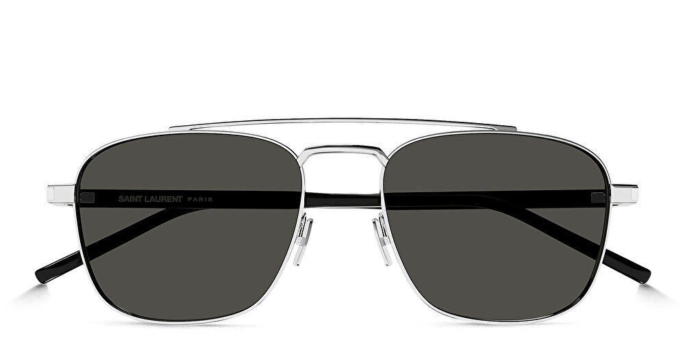 SAINT LAURENT Thin Naked Wire Core Unisex Aviator Sunglasses