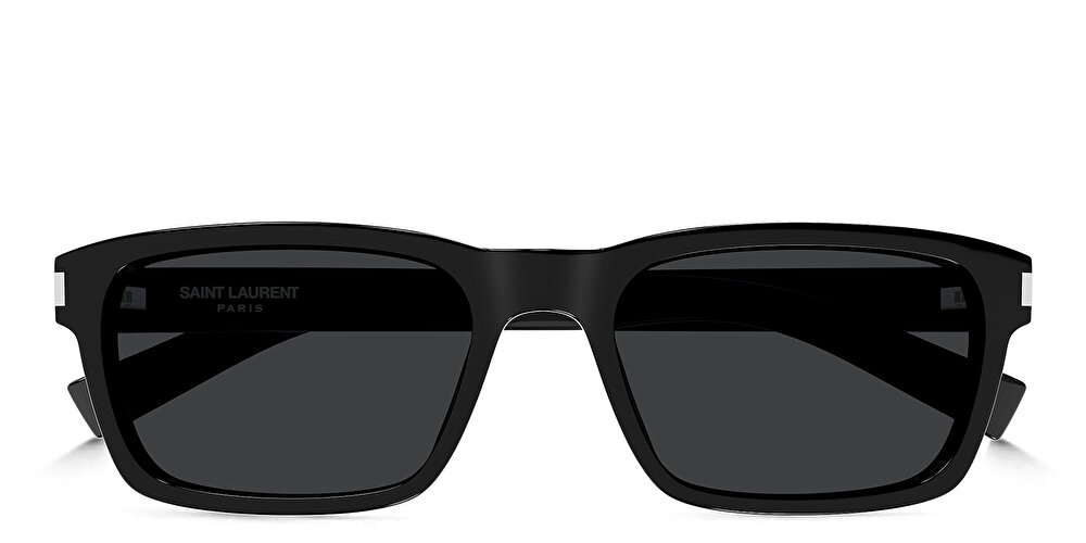 SAINT LAURENT Mid Naked Wire Core Rectangle Sunglasses