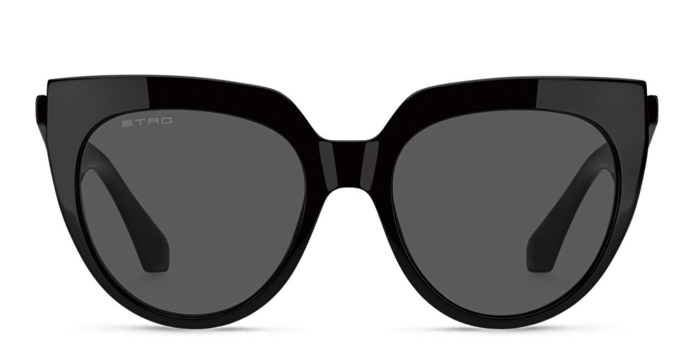ETRO Tailoring Oversized Cat-Eye Sunglasses