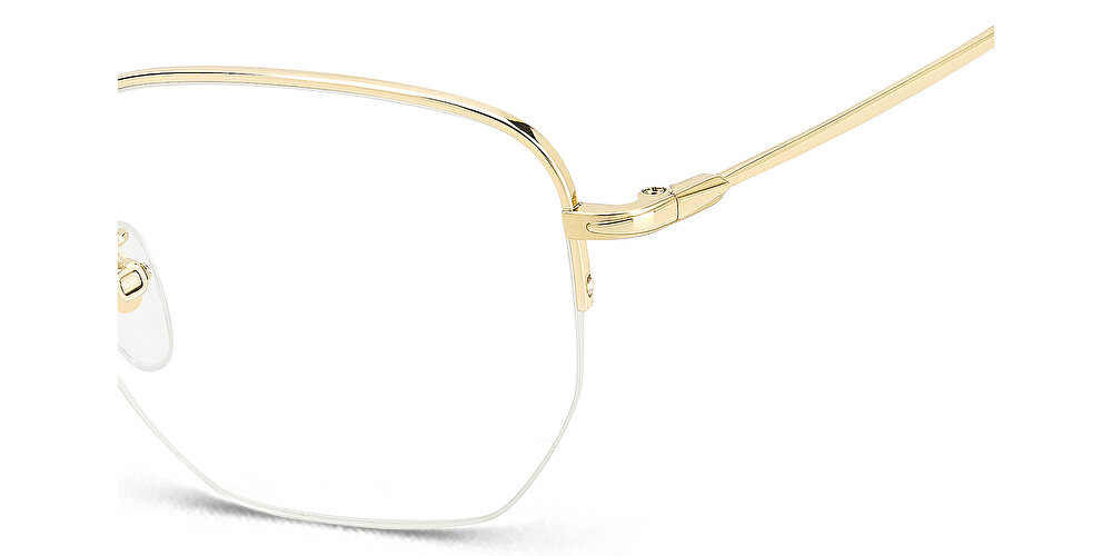 DAVID BECKHAM Timeless Icons Half-Rim Irregular Eyeglasses