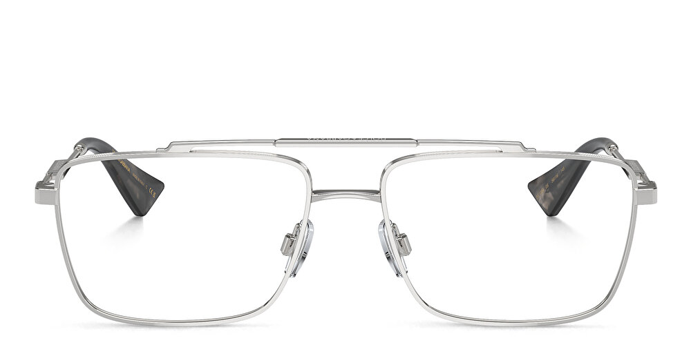 DOLCE & GABBANA Logo Wide Rectangle Eyeglasses