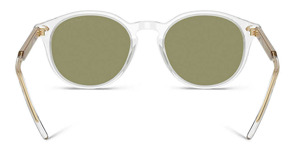 GIORGIO ARMANI Logo Round Sunglasses