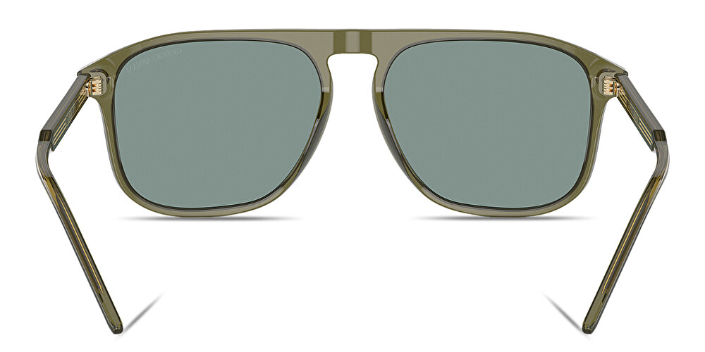 GIORGIO ARMANI Logo Square Sunglasses