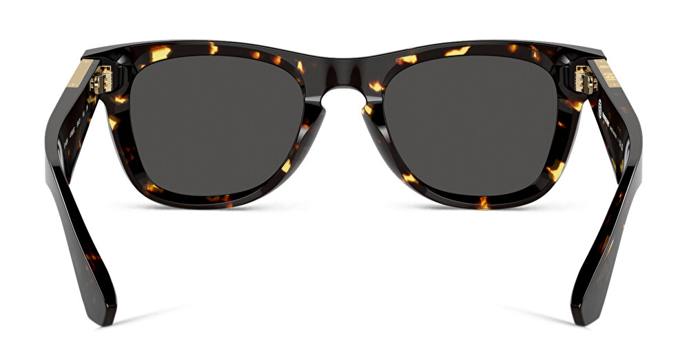 بربري نظارات شمسية مربّعة بشعار العلامة للجنسين