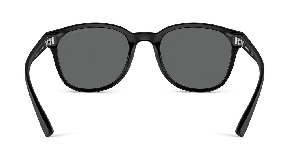 أمبوريو أرماني نظارات شمسية دائرية بشعار العلامة