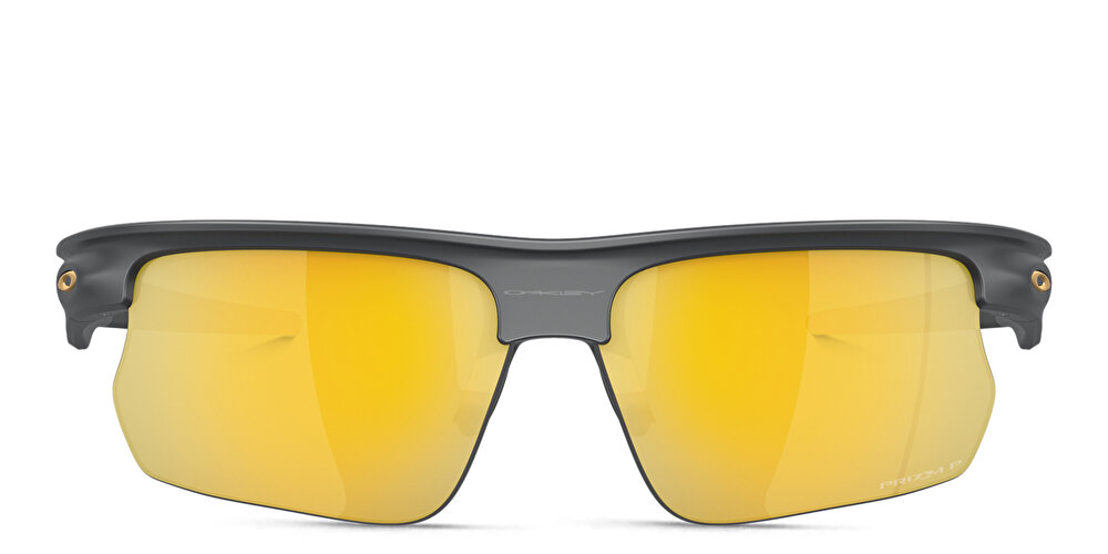 OAKLEY BiSphaera Unisex Half-Rim Wide Rectangle Sunglasses