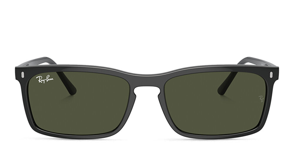 Ray-Ban Logo Unisex Rectangle Sunglasses