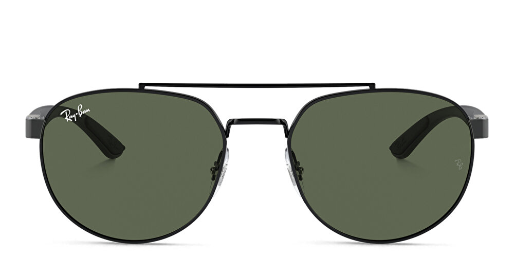 Ray-Ban Logo Unisex Irregular Sunglasses