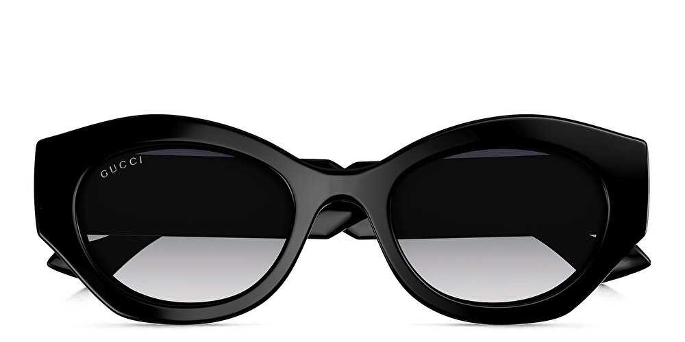 غوتشي نظارات شمسية لا بيسين بإطار بيضاوي