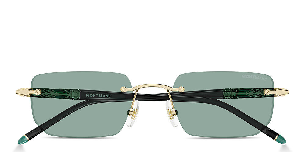 MONTBLANC Meisterstück Centenary Rimless Rectangle Sunglasses