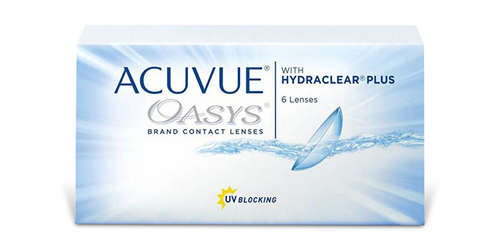 ACUVUE OASYS HYDRACLEAR PLUS Bi-weekly Clear Contact Lenses
