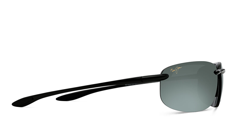 ماوي جيم هو أوكيبا نظارة شمسية مستطيلة كبيرة بدون إطار