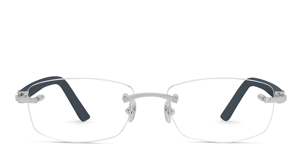 Cartier Combined Unisex Rimless Rectangle Eyeglasses