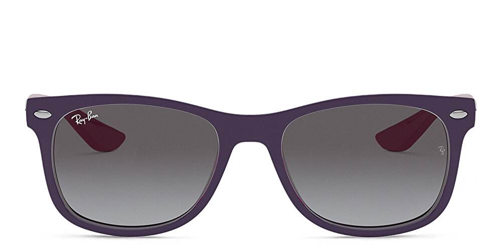 راي بان جونيور نظارة شمسية نيو واي فيرير بإطار مربع