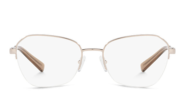 Half-Rim Irregular Eyeglasses