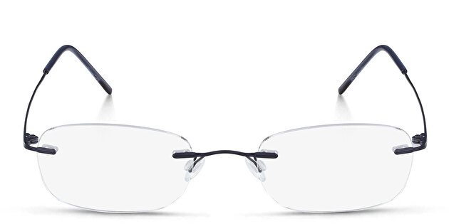 Unisex Rimless Rectangle Eyeglasses